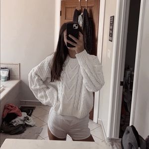 white altar'd state sweater